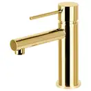 Смеситель для раковины (умывальника) Corsan LUGO GOLD золотой низкий (CMB7511GL)