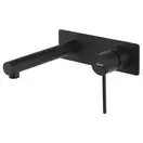 Смеситель для раковини (умывальника) CORSAN LUGO BLACK MATT + BOX  скрытого монтажа (CMB7515BL)