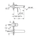 Grohe Eurosmart New Змішувач для раковини, хром (29337003)