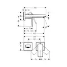 Hansgrohe Metropol Змішувач для умивальника, хром (32525000)