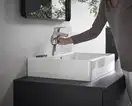 Смеситель для раковины 70 Hansgrohe Logis (цвет - хром), со сливным клапаном Push-Open 71077000