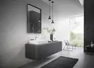 Смеситель для раковины 100 Hansgrohe Logis (цвет - хром), с металлическим сливным гарнитуром 71171000