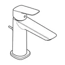 Смеситель для раковины 100 CoolStart Hansgrohe Logis Fine (цвет - чёрный матовый), с донным клапаном 71254670
