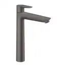 Смеситель для раковины высокий Hansgrohe Talis E (цвет - шлифованный чёрный хром), без донного клапана 71717340