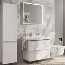 Hansgrohe Tecturis E Змішувач для раковини, білий матовий (73011700)