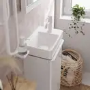 HANSGROHE Tecturis S Змішувач для раковини, білий матовий (73301700)