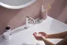 Смеситель для раковины 110 Fine CoolStart Hansgrohe Tecturis S (цвет - хром), без донного клапана 73321000