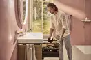 Смеситель для раковины 110 Fine CoolStart Hansgrohe Tecturis S (цвет - хром), без донного клапана 73321000