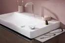Смеситель для раковины 150 CoolStart на 2 отверстия Hansgrohe Tecturis S (цвет - хром), с донным клапаном 73353000