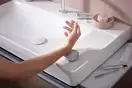 Смеситель для раковины 150 CoolStart на 2 отверстия Hansgrohe Tecturis S (цвет - хром), с донным клапаном 73353000