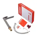 KOER KB-11028-07 Змішувач для умивальника високий, хром (KR5296)