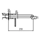 KOER KB-16029-01 Смеситель для умывальника, хром (KR5480)