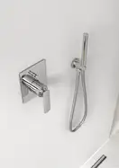 Смеситель для раковины (умывальника) KOHLMAN EXPERIENCE CHROME низкий (QB100E)