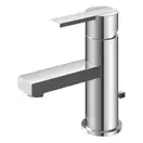 Смеситель для раковины (умывальника) KOHLMAN GIXS CHROME низкий (QB100G)