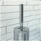 Смеситель для раковины (умывальника) KOHLMAN MAXIMA CHROME низкий (QB100M)