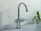 Смеситель для раковины (умывальника) KOHLMAN MAXIMA CHROME (QB150M)