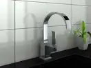 Смеситель для раковины (умывальника) KOHLMAN AXIS CHROME (QB150N)
