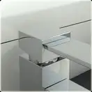 Смеситель для раковины (умывальника) KOHLMAN AXIS CHROME высокий (QB170N)