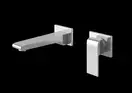 Смеситель для раковины (умывальника) KOHLMAN SAXO CHROME + BOX скрытого монтажа (QW180S)