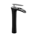 Смеситель для раковины MEXEN LYRA BLACK CHROME высокий (MEX-745310-07)