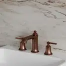смеситель для умывальника Omnires Armance , на три отверстия, antique copper (AM5214ORB)
