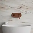 смеситель для умывальника скрытого монтажа Omnires Armance antique copper (AM5215ORB)