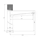 Omnires Contour Змішувач для умивальника високий, золото (CT8012GLB)