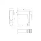 змішувач для умивальника Omnires Siena chrome (SN7310CR) (SL7710CR)