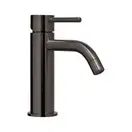 Змішувач для умивальника Paffoni Light з донним клапаном, Brushed Black Nickel (LIG075NKNSP)