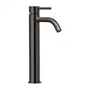 Змішувач для умивальника Paffoni Light високий, з донним клапаном, Brushed Black Nickel (LIG085NKNSP)
