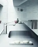 Смеситель для раковины Paffoni Tilt (цвет - хром), с донным клапаном (TI075CR)