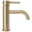 Смеситель для раковины (умывальника) REA LUNGO BRUSHED GOLD низкий (REA-B4527)