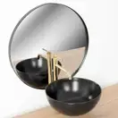 Rea Lugano Slim Gold Смеситель для раковины, золотой (REA-B5002)