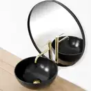 Rea Lugano Slim Gold Смеситель для раковины, золотой (REA-B5002)