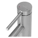 Смеситель для раковины (умывальника) REA FOSS NICKEL BRUSHED никель низкий (REA-B5315)