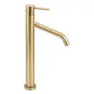 Смеситель для раковины (умывальника) REA LEVEL BRUSHED GOLD матовое золото высокий (REA-B6217)