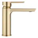 Смеситель для раковины (умывальника) REA  ARGUS BRUSHED GOLD золотой матовый низкий (REA-B6410)