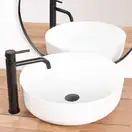 Rea Gusto One Смеситель для раковины, черный высокий (REA-B8406)