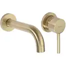Смеситель для раковины (умывальника) REA LUNGO BRUSHED GOLD скрытого монтажа (REA-B8652)