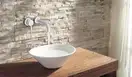 Rea Lungo Змішувач для раковини, білий мат (REA-B9559)