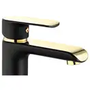 Rea Bloom Black Gold Змішувач для раковини, високий, чорний (REA-B9936)