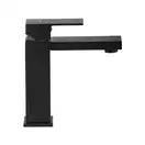 Смеситель для раковины (умывальника) Yoka GAPPO 24 BLACK черный низкий (BU.GAPPO 24-BLK)