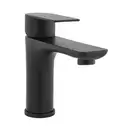 Змішувач для раковини (умивальника) Yoka HUMA 24 BLACK чорний низький (BU.HUMA-24-BLK)
