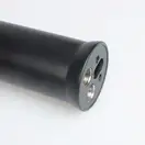 Змішувач для раковини (умивальника) Yoka OSLO BLACK чорний високий (BU.OSLO-BLK)