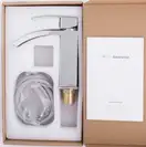 Смеситель для раковины (умывальника) YOKA SKARPO CHROME низкий (BU.SKARPO-24-CHR)