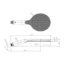 Bossini Apice Термостат для ванни, нікель шліфований (Z00521000094005)