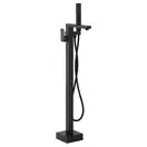 Смеситель для ванны Corsan ANGO BLACK MATT черный напольный (CMB3020BL)
