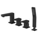 Змішувач для ванни Corsan ANGO BLACK MATT чорний на борт ванни (CMB3027BL)