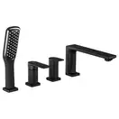 Смеситель для ванны CORSAN TRINO BLACK MATT на борт ванны (CMB7142BL)