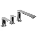 Смеситель для ванны CORSAN TRINO CHROME на борт ванны (CMB7142CH)